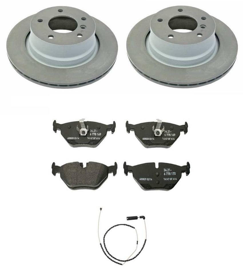 BMW Brake Kit - Pads and Rotors Rear (294mm)